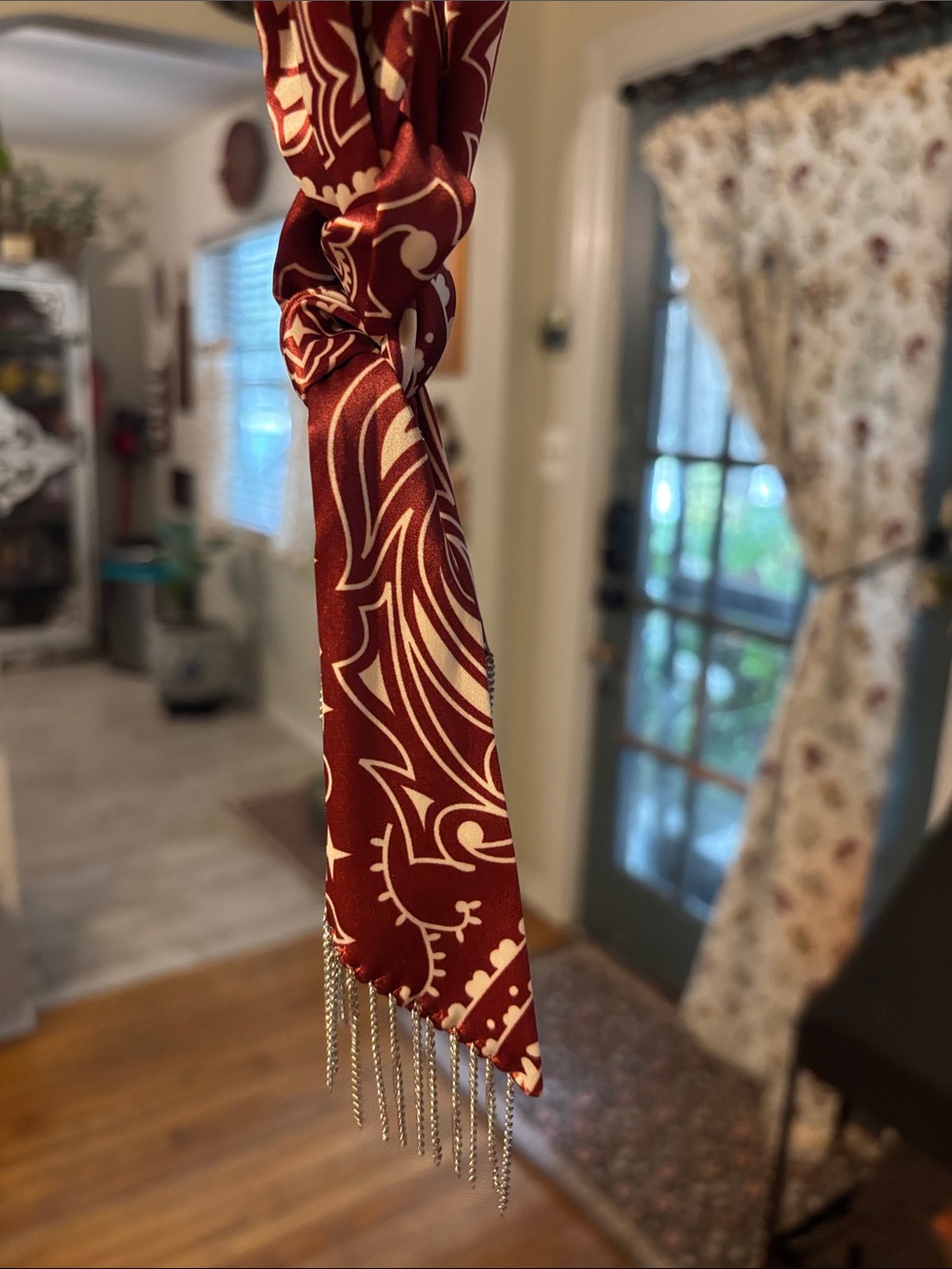 NWT Idyllwind Amelia Bandana Necklace w/Chains - Picture 7 of 7